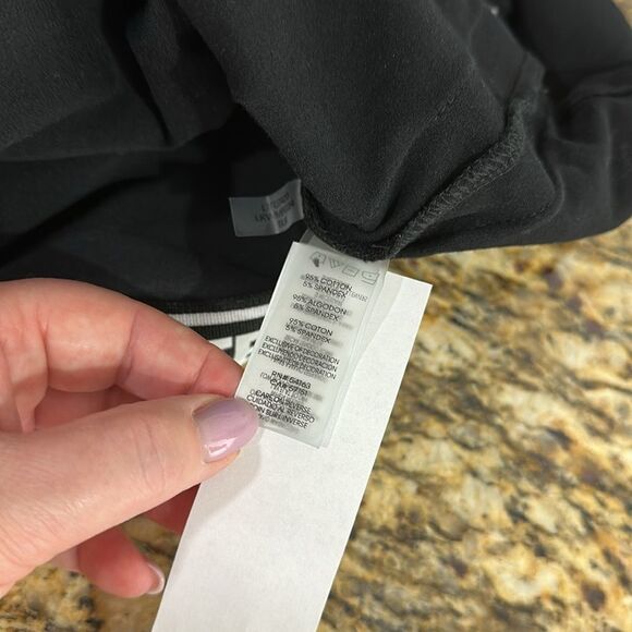 KARL LAGERFELD Black Logo Sleeveless Crew Neck Short Bodycon Dress Size XL - Picture 6 of 9